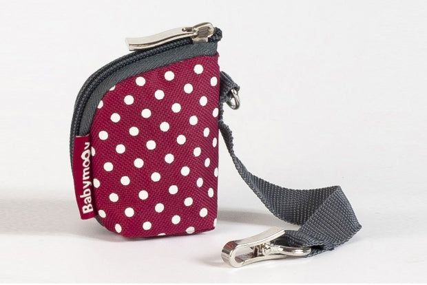 BABYMOOV torba do wózka BABY CHIC + przewijak beżowo-bordowa torba na pieluchy z akcesoriami