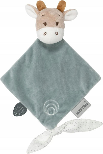 NATTOU peluche comforter giraffa LUNA 20 x 25 cm