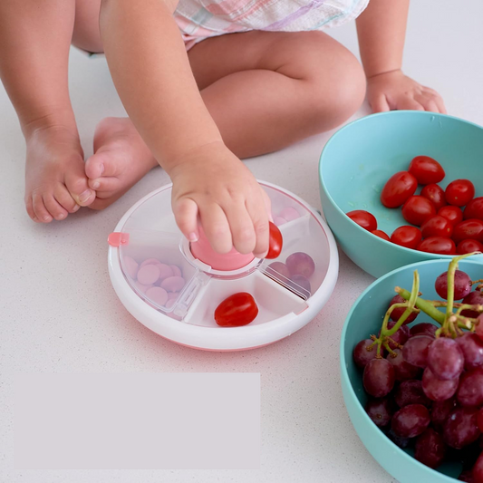 GOBE Snack Spinner forgó uzsonnás doboz 5 rekesszel 5,5 16 db cm