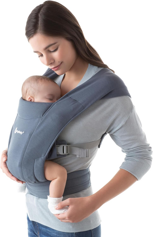 ERGOBABY EMBRACE nosidełko dla noworodków, ergonomiczne niebieskie nosidełko dla dziecka