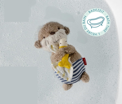 FEHN pluche knuffelspeeltje voor baden OTTER 17 cm