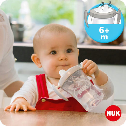 NUK set de aprendizaje para beber vaso + 3 boquillas