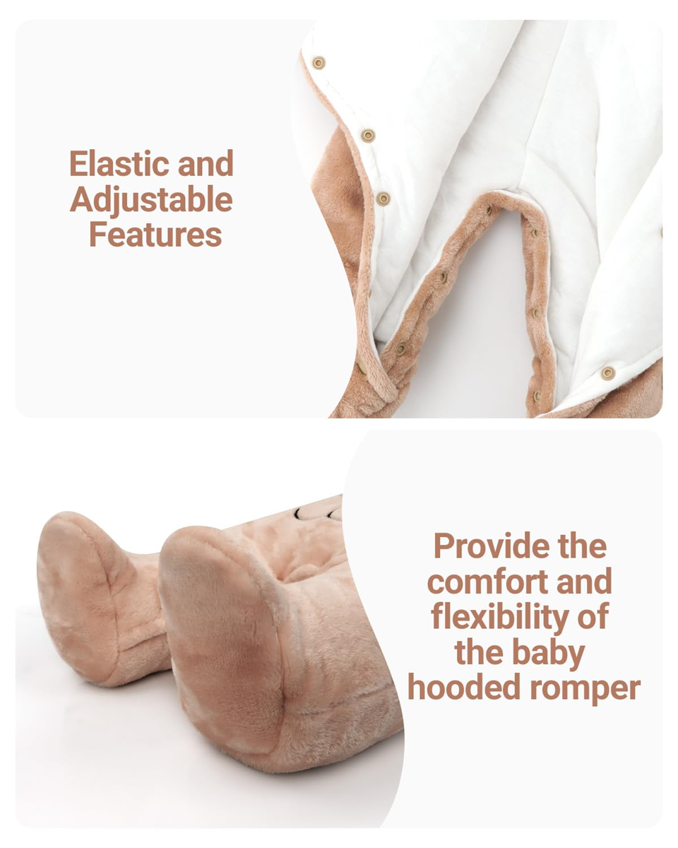 JIAMY winter hooded snowsuit 6-9 months