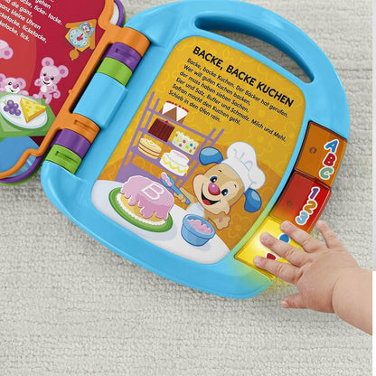 FISHER-PRICE CDH40 elektronikus oktatókönyv német nyelvű