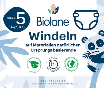 BIOLANE luiers maat 5 (11-25kg) x40 stuks