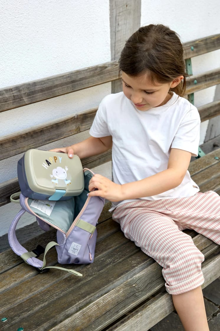 Lässig Tiny Outdoor Cloud broodtrommel met uitneembare inzet