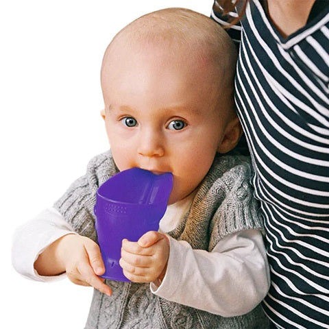 HOPPEDIZ CamoCup tazza per bambini e persone con disfagia e difficoltà di suzione