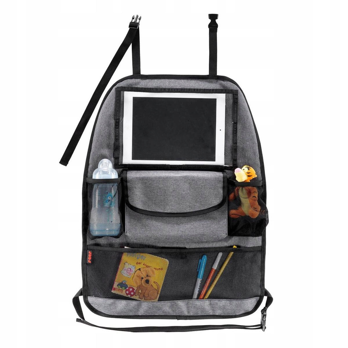 REER TravelKid Entertain auto-organizer met tablet-vak