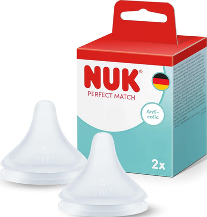 NUK Perfect Match Trinksauger M mittlere Lochung 3 m+ x2