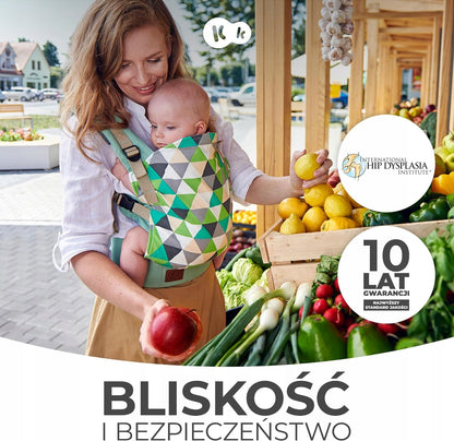 KINDERKRAFT NINO CONFETTI nosidełko ergonomiczne