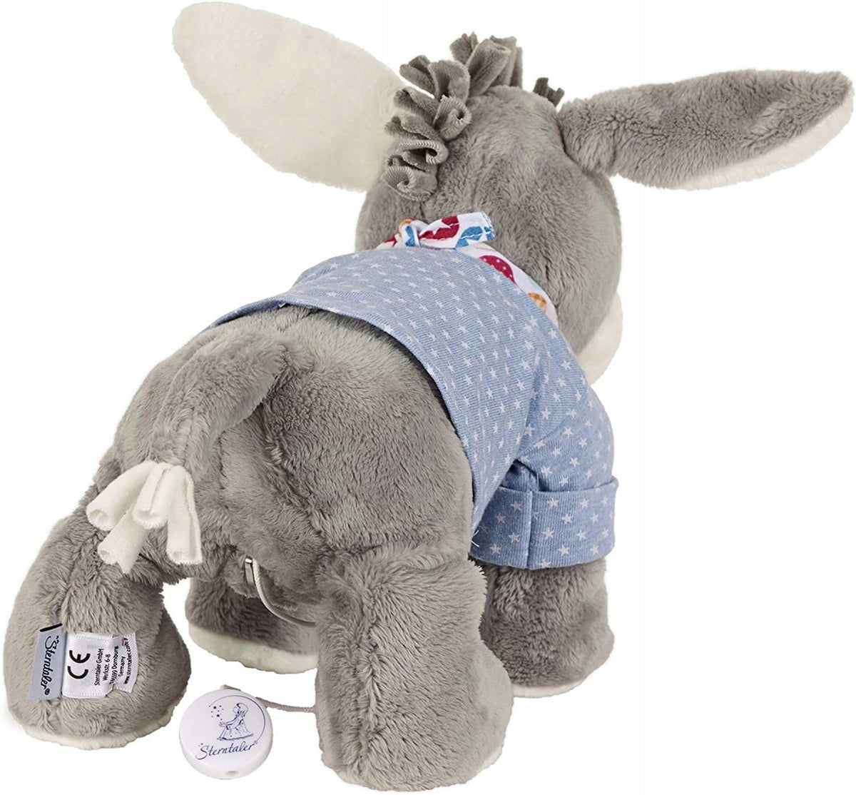 STERNTALER Măgărușul Emmi JUCĂRIE DE PLUȘ CU MELODIE 28 cm