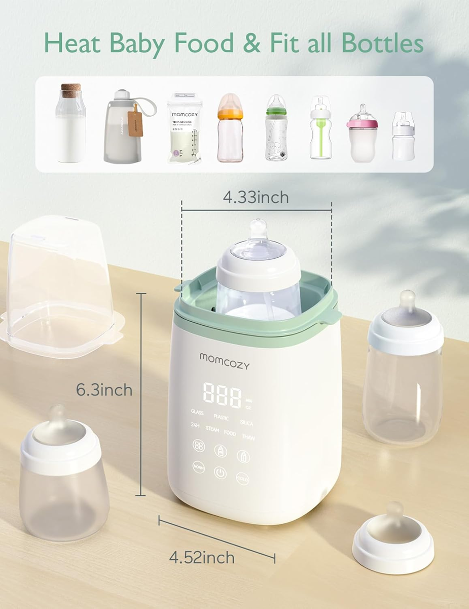 MOMCOZY 4-in-1 flessen- en potjesverwarmer
