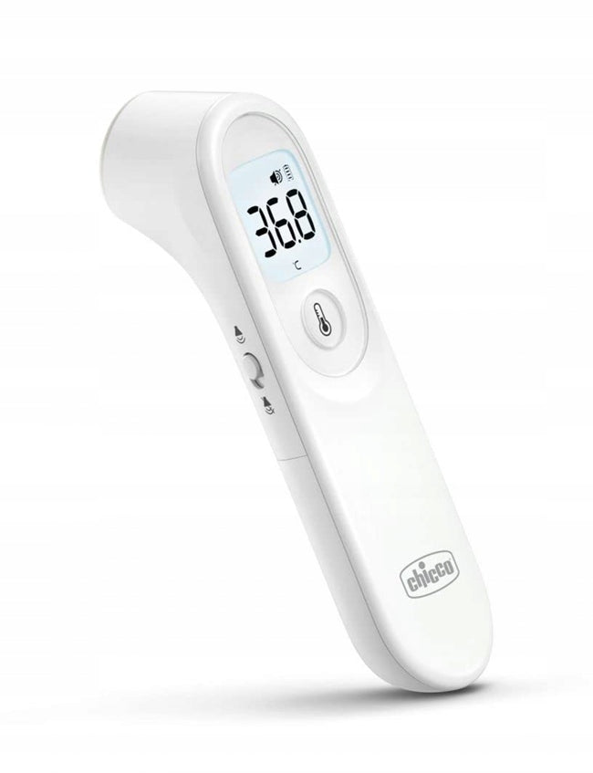 CHICCO YT-1 contactloze voorhoofdthermometer met LCD-scherm + etui