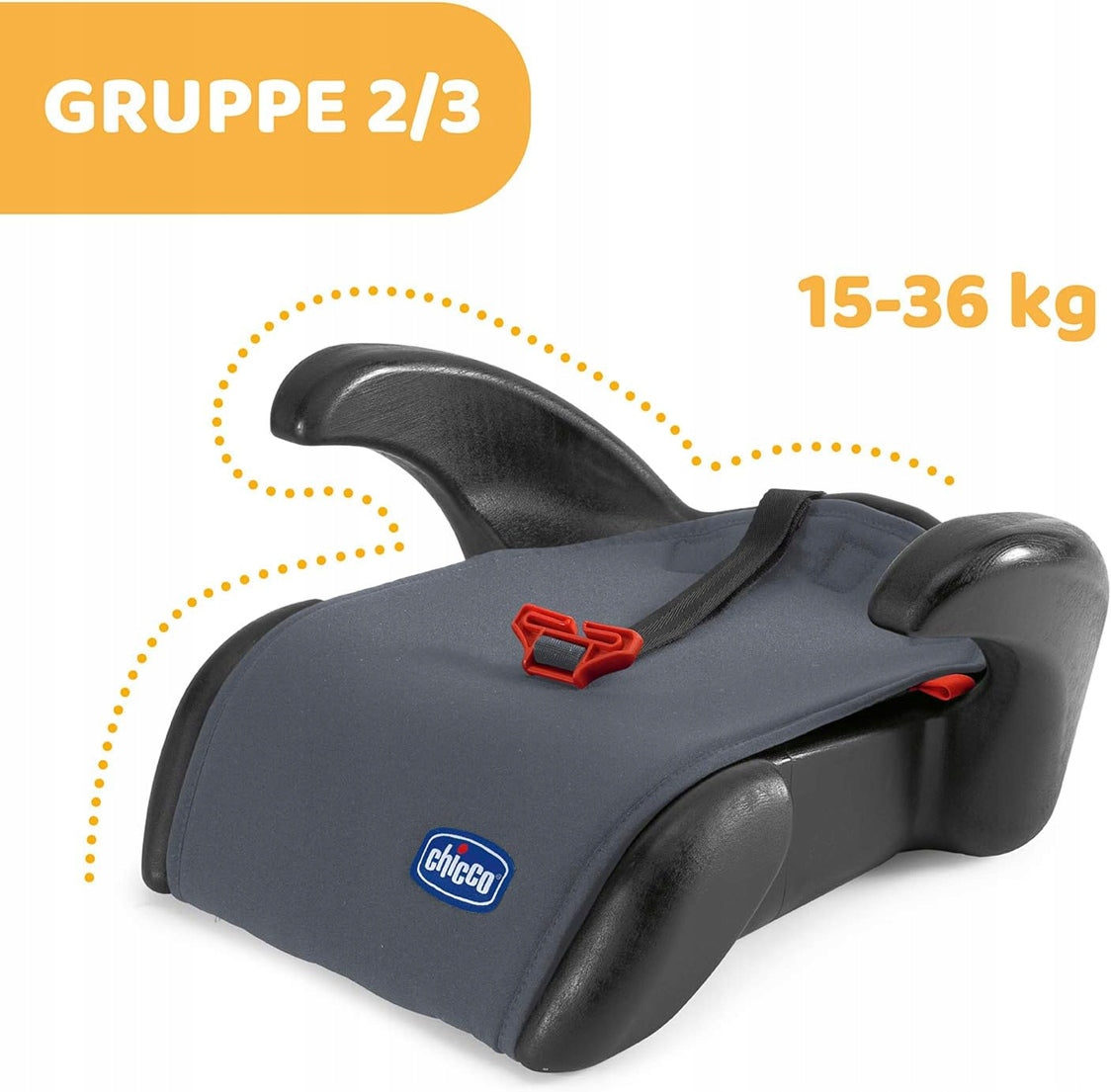 CHICCO Quasar Plus rehausseur de siège auto groupe II III / 15-36kg