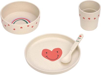 LASSIG servies set zonder melamine Happy Rascals