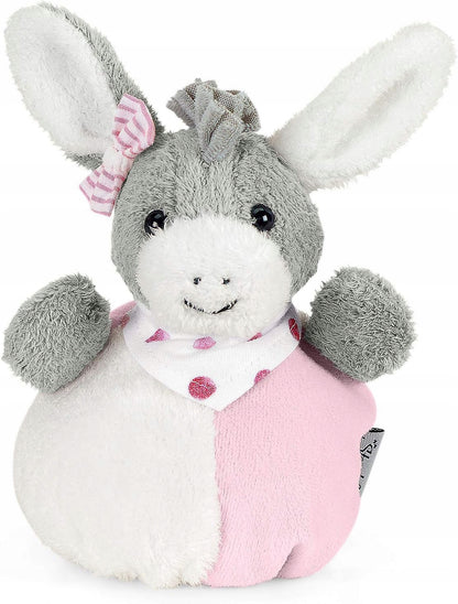 STERNTALER Ezeltje Emmi knuffel met ritselend papier 15 cm