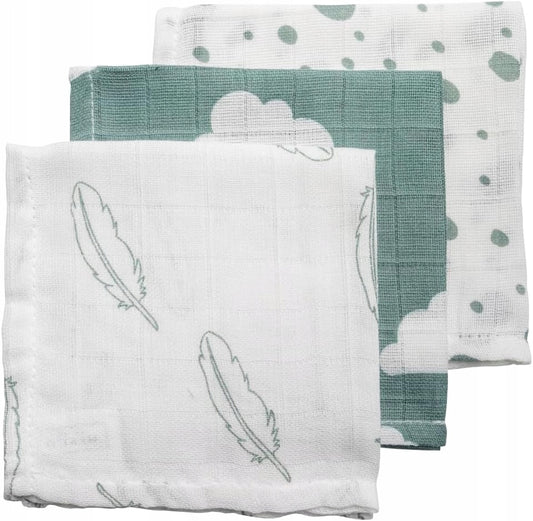 MEYCO BABY muselinas para bebé 70x70 cm x3