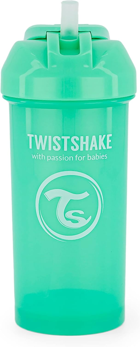 TWISTSHAKE Ποτήρι με καλαμάκι Straw Cup 360 ml 6 μηνών+ χωρίς διαρροές