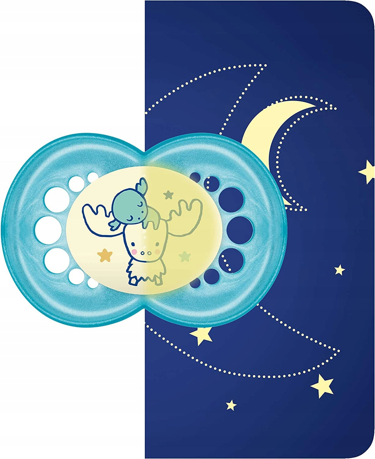 MAM PERFECT NIGHT fopspeen x2 0-6 m + doos