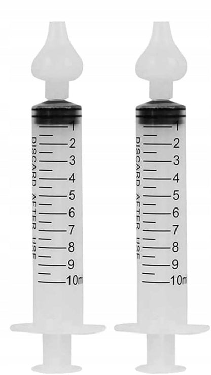 BABY AGE neusirrigator spuiten 2 stuks 10ml
