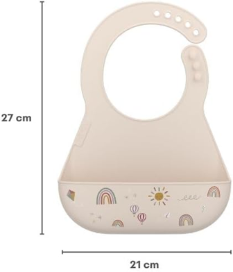 MEPAL silicone ruler with pocket