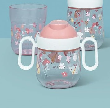 MEPAL Sippy Cup tazza antigoccia beccuccio doppio lato 200 ml 6 m+