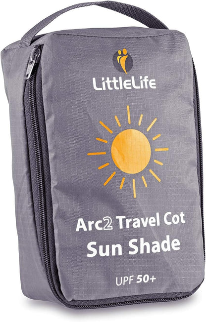 LITTLELIFE Arc2 zonnescherm voor reisbed UPF50+