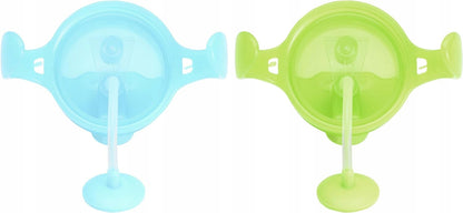 MUNCHKIN Tip&Sip vaso antigoteo 6m+ 207ml pajita ponderada x2