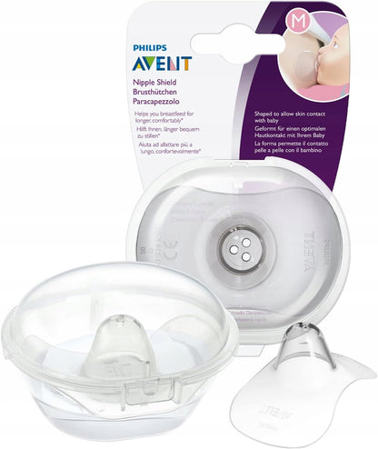 AVENT nástavce na bradavky veľ. M 21mm
