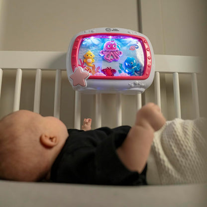 BABY EINSTEIN Morskie Sny pozytywka ze światłami + pilot 22 x 29 cm