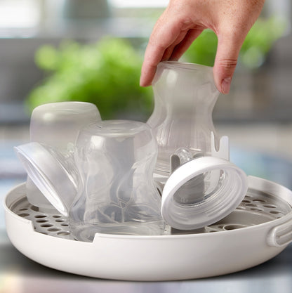 TOMMEE TIPPEE Sterilisator + Zange und Schnuller