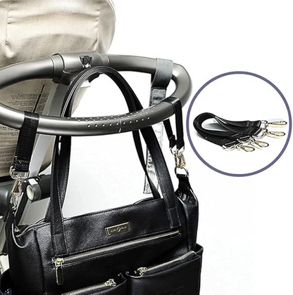 MISS FONG rugzak voor kinderwagen met accessoires 4-in-1