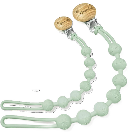 ABIRDON κλιπ πιπίλας σιλικόνης 2 τεμ.