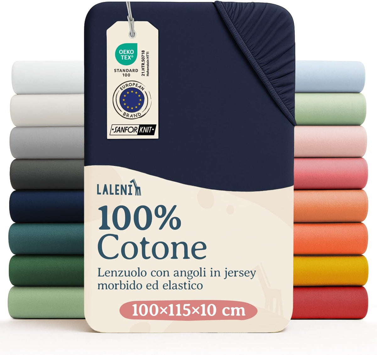 LALENI fitted sheet for playpens