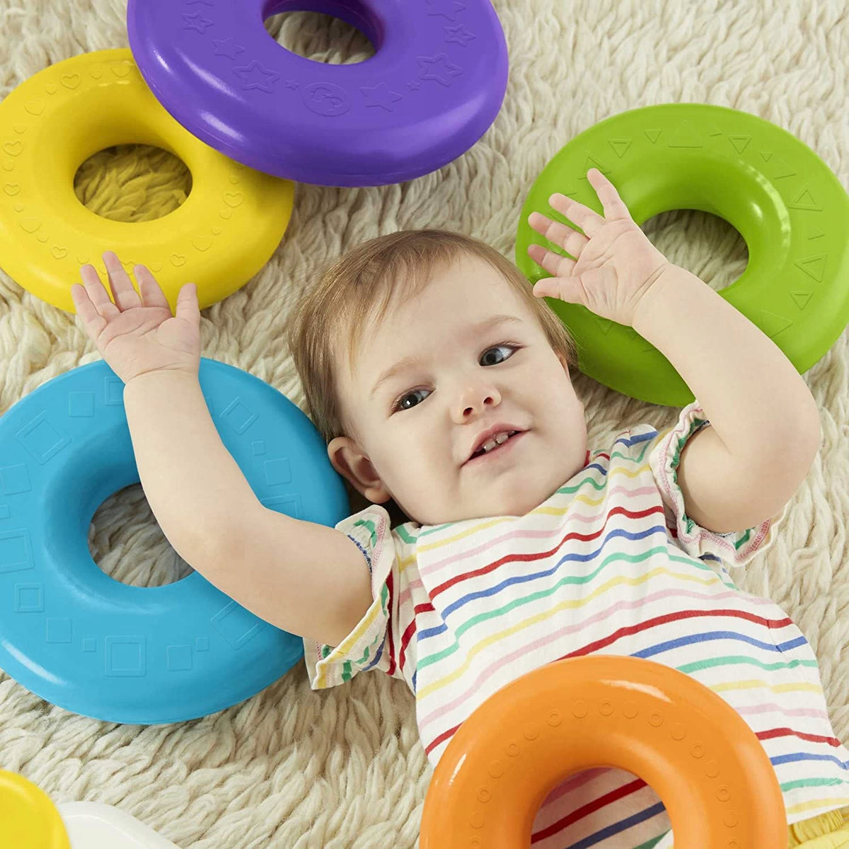 FISHER-PRICE giga piramide ad anelli