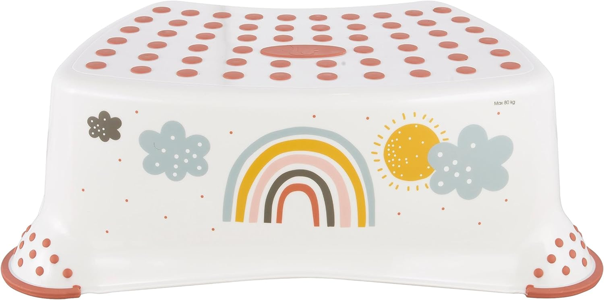 KEEEPER Tomek Rainbow sgabello antiscivolo per bambini 80 kg