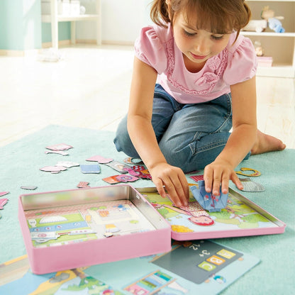 HABA puzzle magnetico Vesti Lilli 4 sfondi 54 magneti