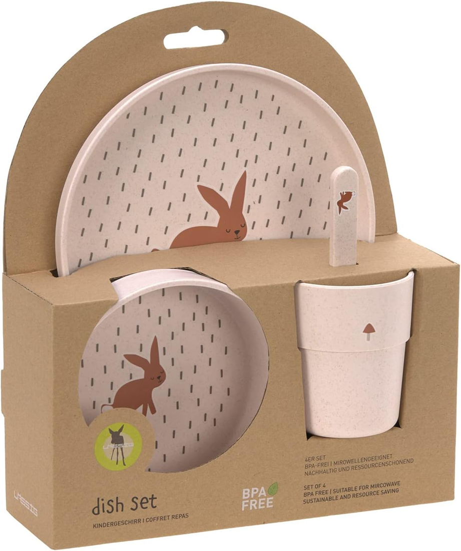 LASSIG σετ φαγητού χωρίς μελαμίνη Little Forest Rabbit