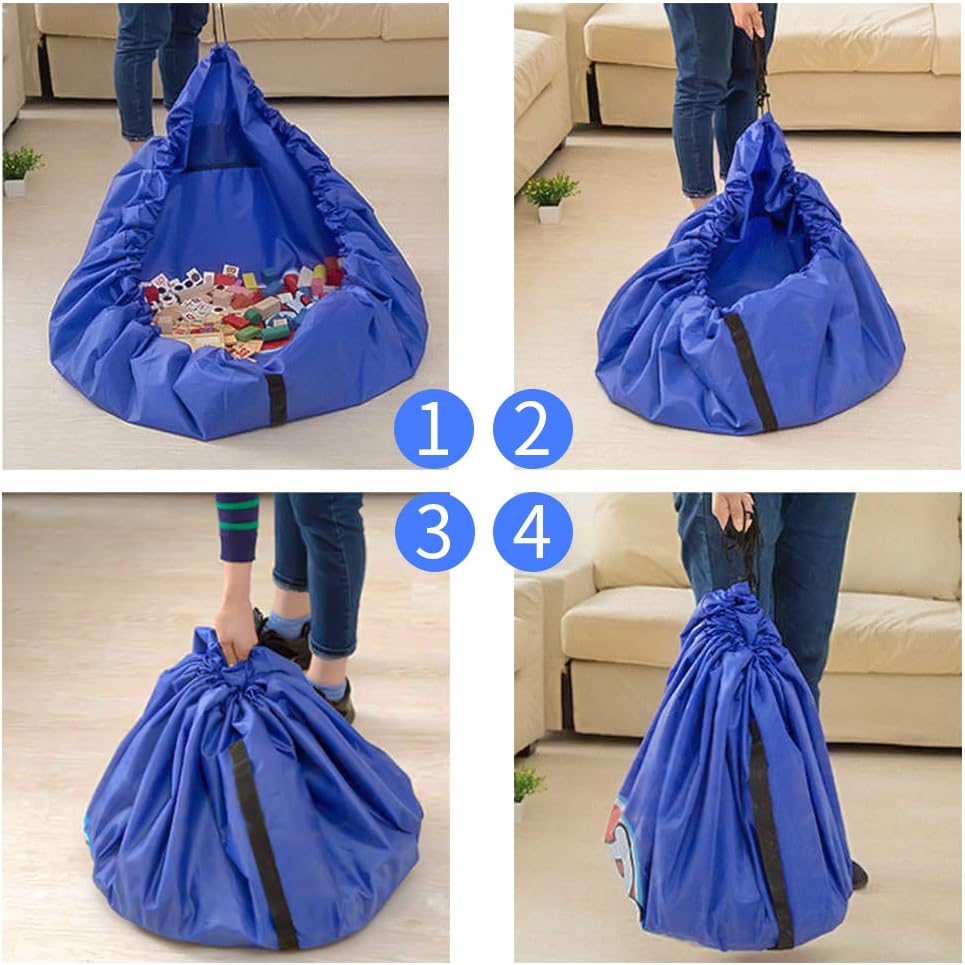 play mat with toy storage bag function dimensions 150 cm - diameter