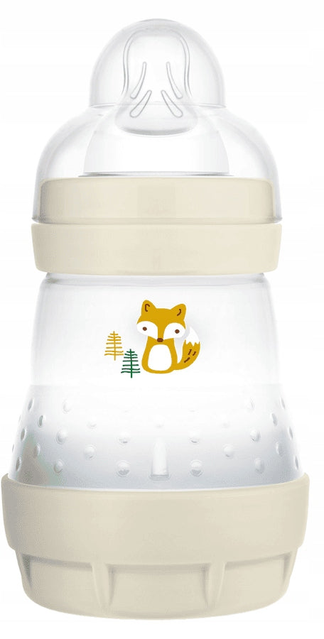 MAM Easy Start butelka antykolkowa 160ml 0+ z silikonowym smoczkiem, antykolkowa butelka dla niemowląt