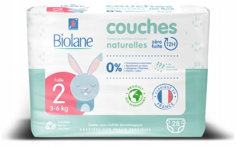 BIOLANE Windeln Gr.2 3-6kg x28Stück