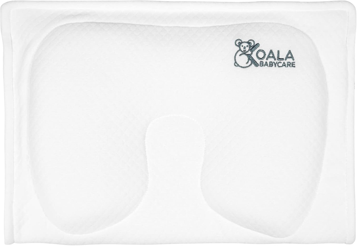 KOALA BABYCARE babykussen + kussensloop VOORKOMT plagiocefalie