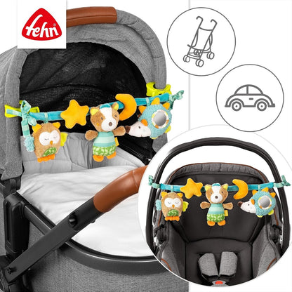 FEHN hanging chain for a stroller, crib, or car seat FehnLand SLEEPING FOREST 49 cm