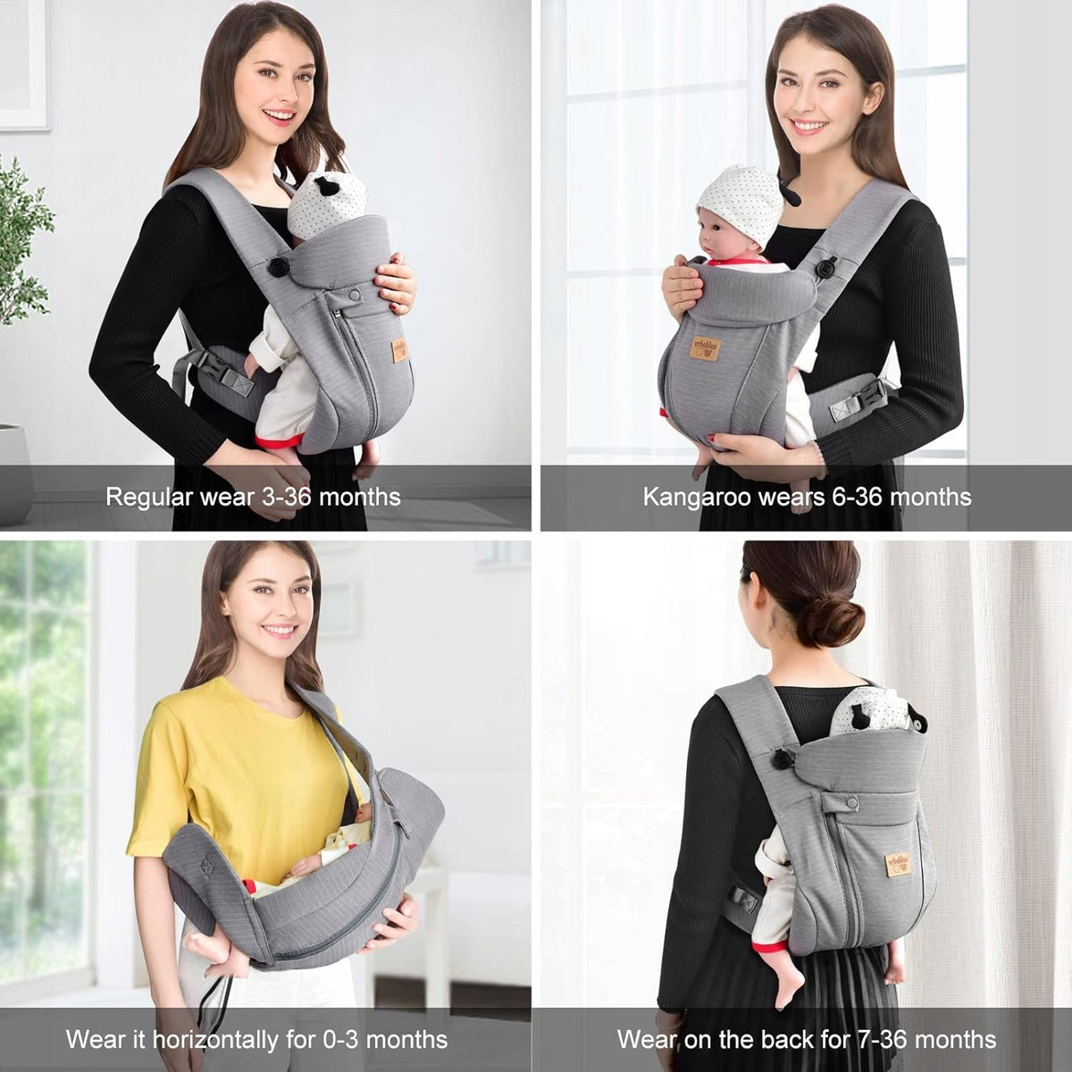 VRBABIES ergonomické nosítko
