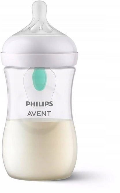 PHILIPS AVENT Set Natural Response de biberones, chupete y cepillo AIRFREE VENT
