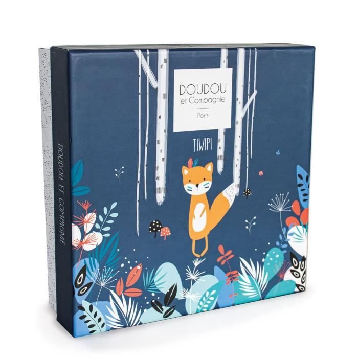 DOUDOU et COMPAGNIE maňásek mazlíček LIŠKA 23cm
