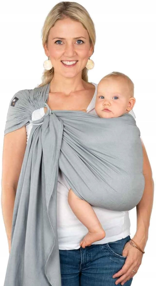 HOPEDIZ ring sling for carrying a baby