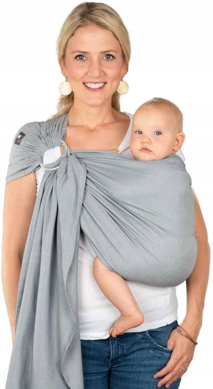 HOPEDIZ ring sling for carrying a baby