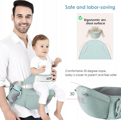SONARIN seggiolino marsupio da fianco 0-36 mesi