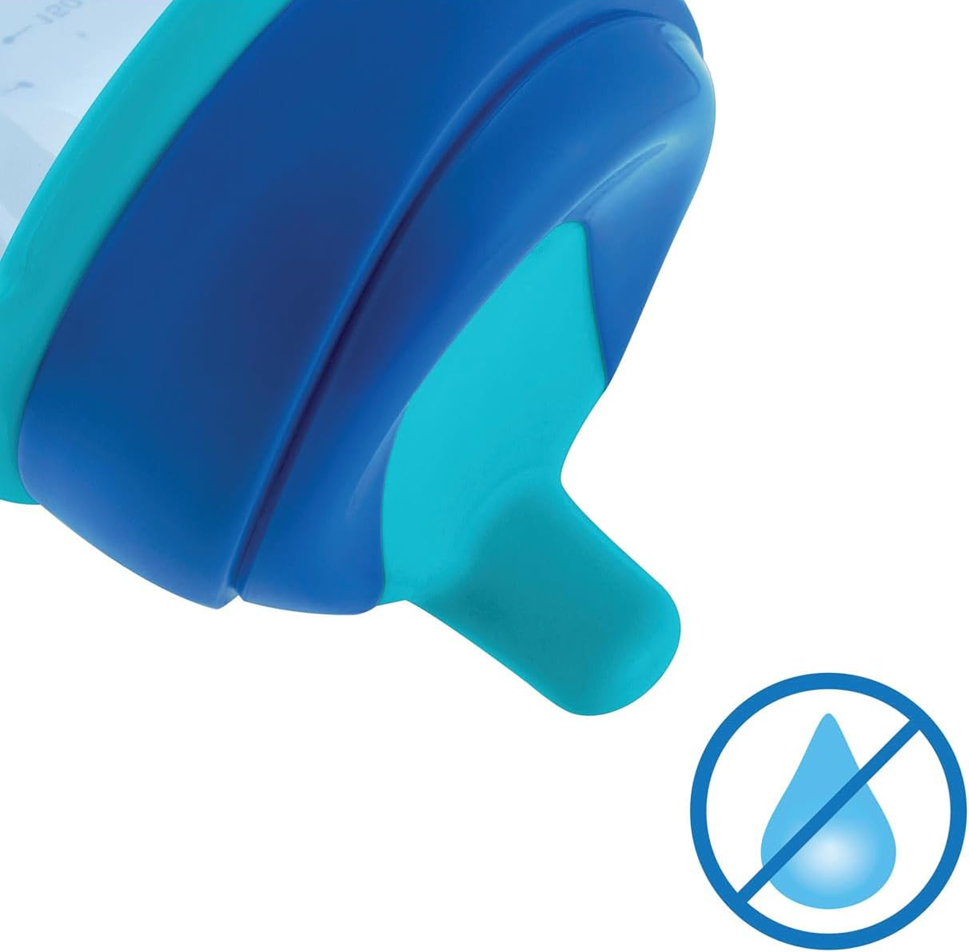 CHICCO Transition Cup netečúci pohár s náustkom a úchytmi 200 ml 4 m+